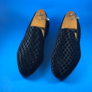 Men’s Magnani Gabi Velvet Loafers Sz 11 brand New.